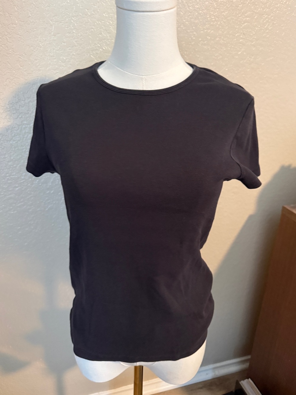 Cotton On Classic Black Crewneck Women's Shirt